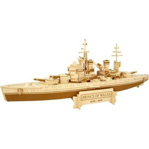 Dřevěné 3D puzzle bitevní loď Prince of Wales