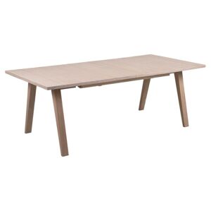 Rozkladací jedálenský stôl A-Line bielený dub