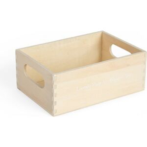 Dřevěná krabička LURO hnědá