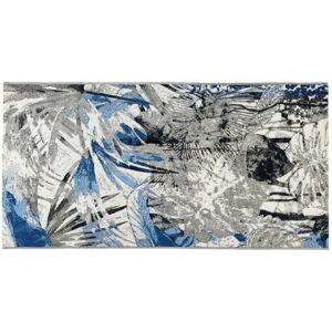 Koberec JUNGLE VI 150x220 cm šedý/modrý