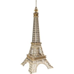 Dřevěné 3D puzzle Eiffelova věž velká