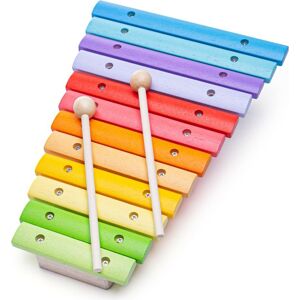 Dřevěný xylofon FRANKO vícebarevný