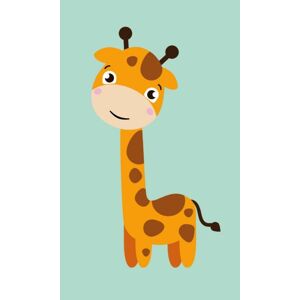 Bavlnený uterák Zvieratá Žirafa 001 - 30x50 cm